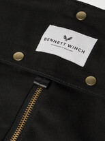 Thumbnail for your product : Bennett Winch Leather-Trimmed Cotton-Canvas Suit Carrier And Holdall