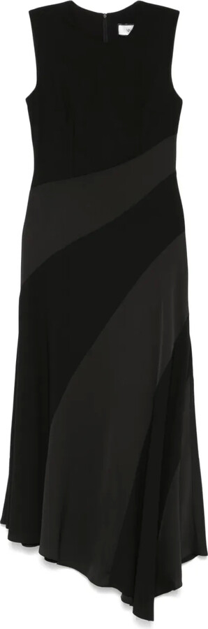 NISSA Panelled Midi Dress