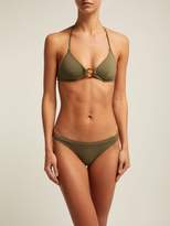 Thumbnail for your product : Solid & Striped The Eva Hipster Bikini Briefs - Womens - Khaki