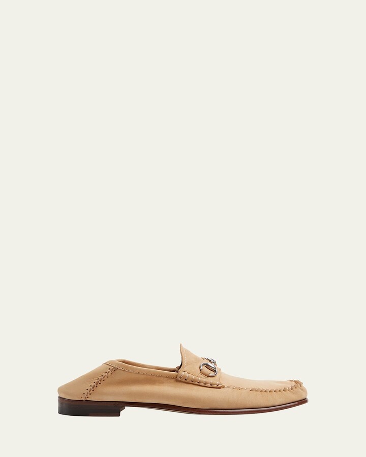 Gucci Gigi Horsebit 1953 Suede Mocassin Loafers
