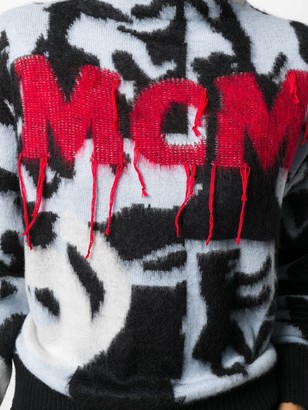 MCM Graphic Print Knit