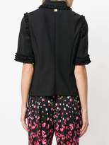 Thumbnail for your product : Class Roberto Cavalli shortsleeved ruffle jacket
