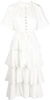Thumbnail for your product : Keepsake Ruffle-Collar Tiered Dress