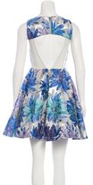 Thumbnail for your product : Alice + Olivia Brocade Floral Dress