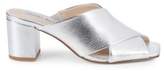 Thumbnail for your product : Charles David Crissaly Metallic Leather Sandals