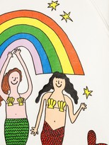 Thumbnail for your product : Stella McCartney Kids TEEN mermaids-print sweatshirt