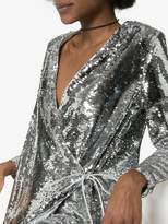 Thumbnail for your product : Ganni sonora sequin wrap dress