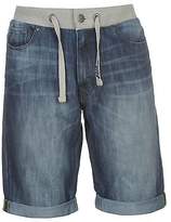 Thumbnail for your product : No Fear Mens Denim Shorts Pants Trousers Bottoms Jersey Drawstring Zip