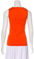 Thumbnail for your product : Akris Punto Sleeveless Square Neck Top w/ Tags