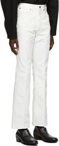 Thumbnail for your product : Lemaire White Boot Cut Jeans