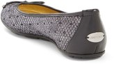 Thumbnail for your product : Jimmy Choo 'Walsh' Shimmer Leopard Print Flat (Women)