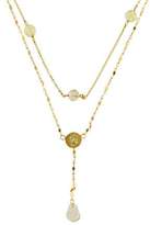 Thumbnail for your product : Robin Rotenier 18K Citrine & Peridot Lariat Necklace
