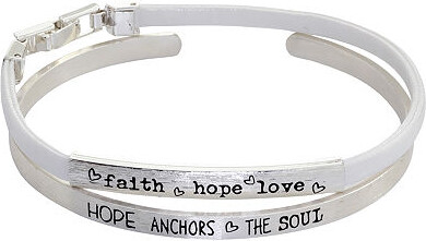 Sparkle Allure You & Me Womens 2-pc. Pure Silver Over Brass Bracelet Set