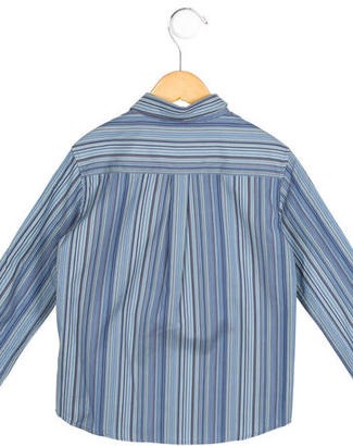 Paul Smith Boys' Striped Button-Up Shirt w/ Tags