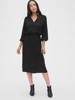 Thumbnail for your product : Gap Split-Neck Midi Dress