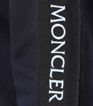 Moncler Logo printed cotton sweatshirt