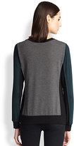 Thumbnail for your product : Bailey 44 Colorblock Silk Jersey Top