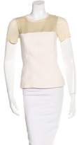 Thumbnail for your product : Reed Krakoff Virgin Wool Short Sleeve Top wool Virgin Wool Short Sleeve Top