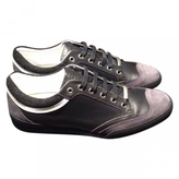 Thumbnail for your product : Christian Dior Grey Leather Trainers