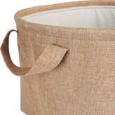 Thumbnail for your product : Household Essentials Round Soft-Side Burlap Basket