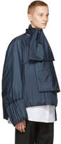 Thumbnail for your product : Jil Sander Navy Silk Down Developer Jacket