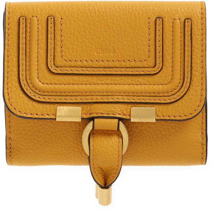 Chloé Marcie Leather French Wallet - ShopStyle