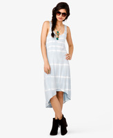 Thumbnail for your product : Forever 21 Tie-Dye High-Low Dress