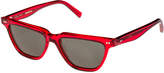 Thumbnail for your product : Celine Cat-Eye Monochromatic Acetate Sunglasses, Red Pattern