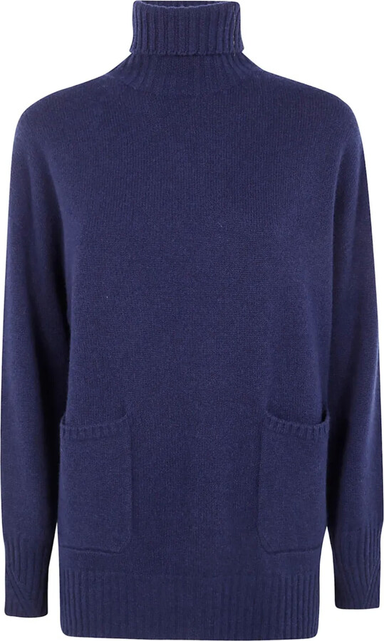 Drumohr Roll-Neck Pocket Sweater