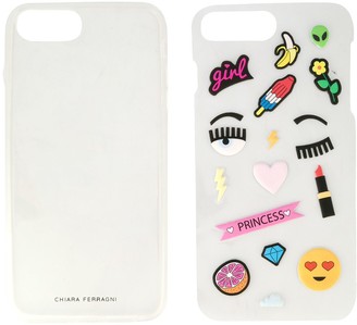 Chiara Ferragni Stickers iPhone 7 Plus case