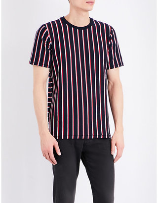 Rag & Bone Stripe-print cotton-jersey T-shirt