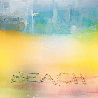 Parvez Taj Beach Writing Canvas Wall Art