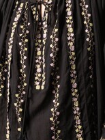 Thumbnail for your product : By Ti Mo Floral-Embroidered Cotton Dress