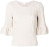 See By Chloé zig-zag knit top 