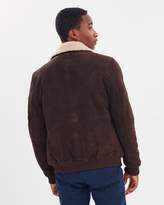 Thumbnail for your product : Bellfield Suede Flying Jacket