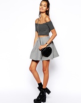 Thumbnail for your product : Glamorous Pleat School Skirt
