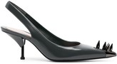 Thumbnail for your product : Alexander McQueen Studded Slingback Pumps