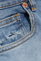Thumbnail for your product : IRO Elerie Distressed Low-rise Skinny Jeans