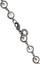 Thumbnail for your product : Kenneth Jay Lane Gunmetal-tone crystal necklace