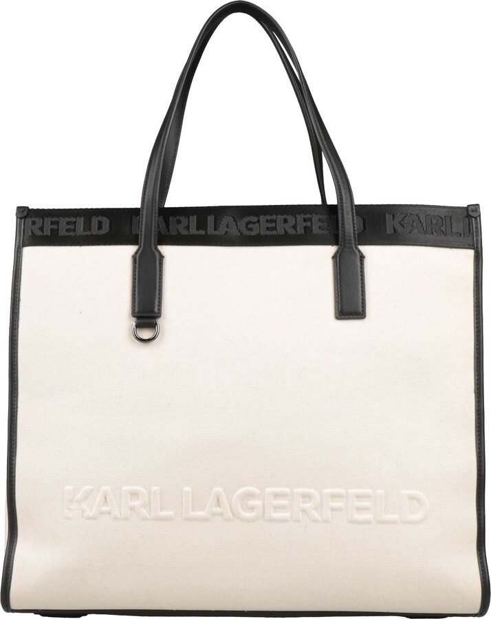 Karl Lagerfeld Paris Handbag Ivory - ShopStyle Shoulder Bags
