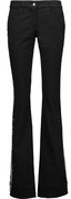 Thumbnail for your product : Just Cavalli Sequin-trimmed mid-rise bootcut jeans