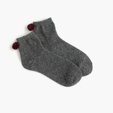 Thumbnail for your product : J.Crew Ankle socks with pom poms