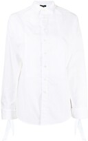 Thumbnail for your product : Jejia Draped-Strap Button-Up Shirt