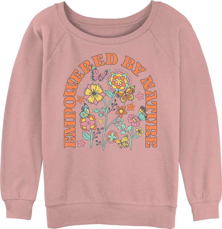 Fifth Sun Women's Juniors' Empowered by Nature Sloucher Terry