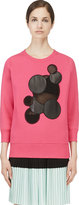 Thumbnail for your product : Christopher Kane Pink Molecule Sweatshirt