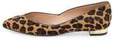 Thumbnail for your product : Tory Burch Niki Calf Hair Point-Toe Flat, Leopard