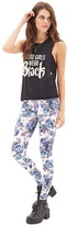 Thumbnail for your product : Forever 21 Floral Print Leggings