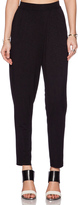 Thumbnail for your product : Dolan Pleated Cross Front Pant