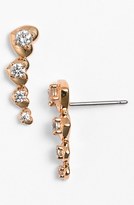 Thumbnail for your product : Nadri Graduated Heart Cuff Earrings