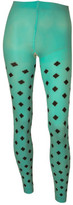 Thumbnail for your product : Love & Hate LoveHate Diamond Footless Tights